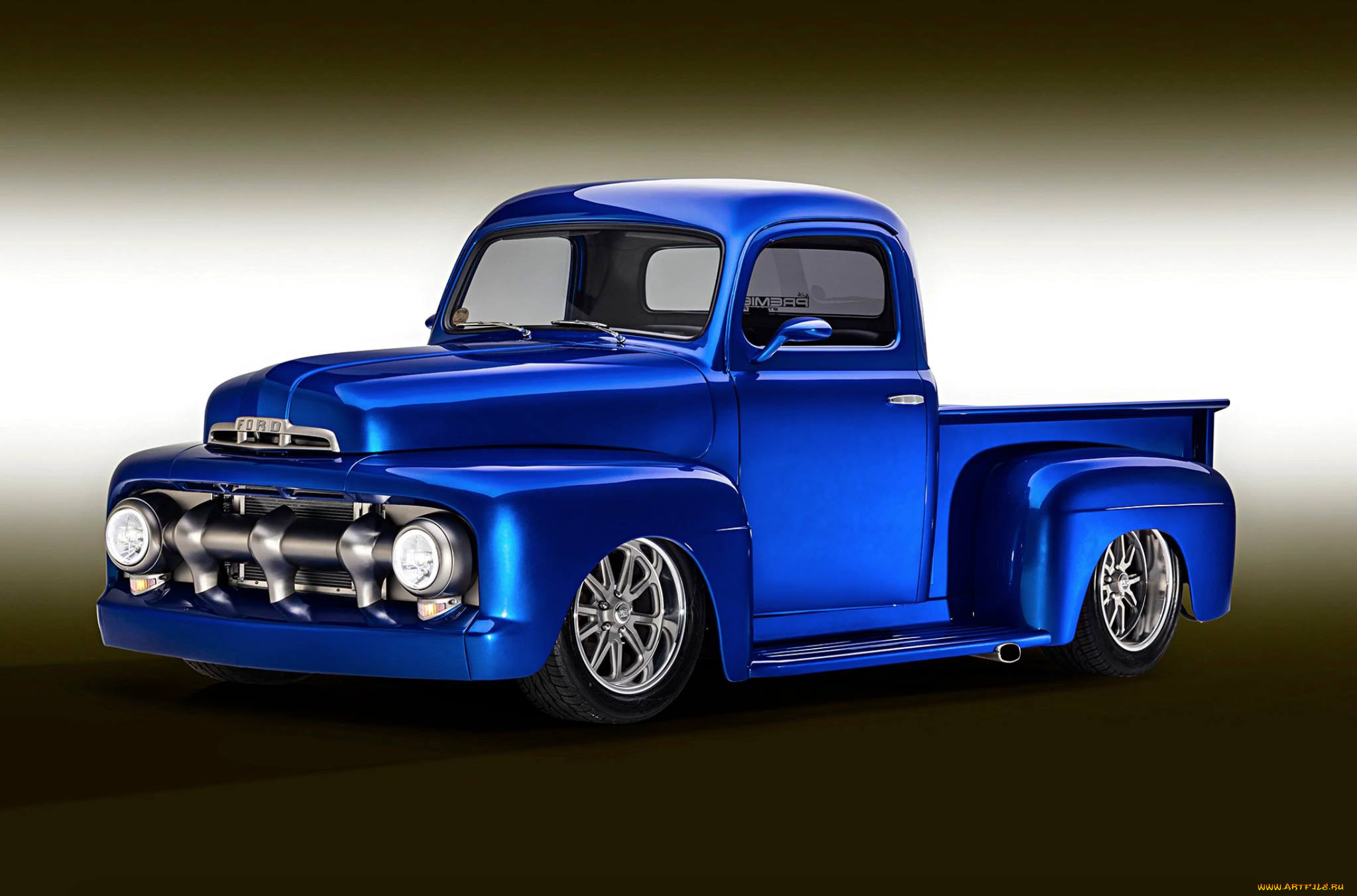 , custom pick-up, ford